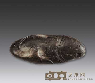 唐代 玉鱼 长13.3cm